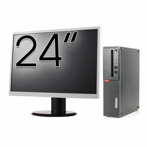 Pachet Calculator Second Hand LENOVO ThinkCentre M910s SFF, Intel Core i5-6500 3.20GHz, 8GB DDR4, 256GB SSD + Monitor 24 Inch imagine