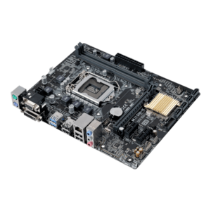 Placa de baza Asus H110M-K, Socket 1151, mATX, Shield, Cooler, Suporta CPU Gen 6 / 7 imagine