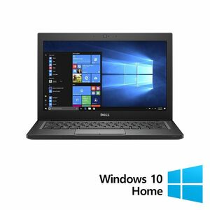 Laptop Refurbished DELL Latitude 7280, Intel Core i5-6300U 2.40 - 3.00GHz, 8GB DDR4, 256GB SSD, 12.5 Inch HD, Webcam + Windows 10 Home imagine