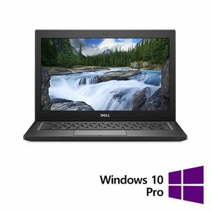 Laptop Refurbished DELL Latitude 7290, Intel Core i5-8350U 1.70 - 3.60GHz, 8GB DDR4, 256GB SSD, 12.5 Inch + Windows 10 Pro imagine