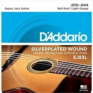 D'Addario EJ83L Corzi chitare acustice imagine