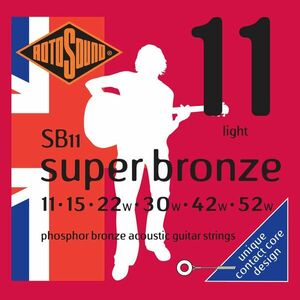 Rotosound SB11 Corzi chitare acustice imagine