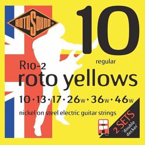 Rotosound R10-2 2-Pack Corzi chitare electrice imagine