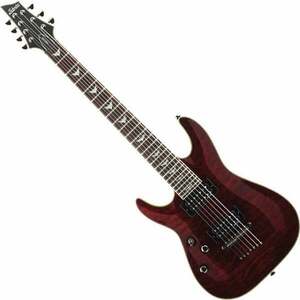 Schecter Omen Extreme-7 LH Cireș negru Chitară electrică imagine