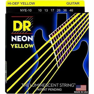 DR Strings NYE-10 Neon Corzi chitare electrice imagine