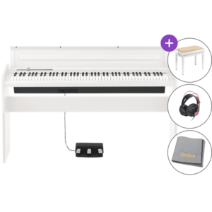 Korg LP180 SET Pian digital White imagine