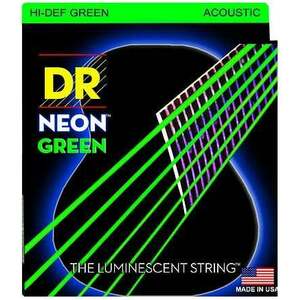 DR Strings NGA-11 HiDef Neon Corzi chitare acustice imagine