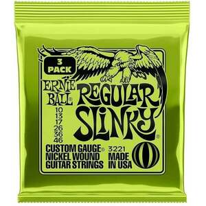 Ernie Ball 3221 Regular Slinky 3-Pack Corzi chitare electrice imagine