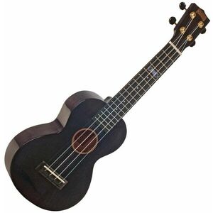 Mahalo MH2WTBK Negru transparent Ukulele concert imagine