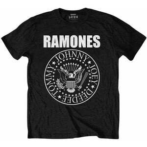 Ramones Tricou Presidential Seal Unisex Black L imagine