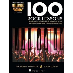 Hal Leonard Keyboard Lesson Goldmine: 100 Rock Lessons Note imagine