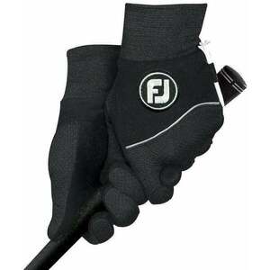 Footjoy WinterSof Black Pereche L Mănuși pentru bărbați imagine