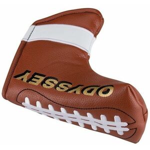 Odyssey Football Blade Brown/White Putter Headcovers imagine