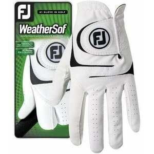 Footjoy WeatherSof White Mâna dreaptă L Mănuși pentru bărbați imagine