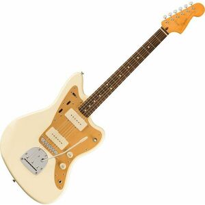 Fender Squier J Mascis Jazzmaster IL Vintage White Chitară electrică imagine