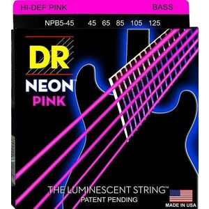 DR Strings NPB5-45 Set de 5 corzi pentru bas imagine