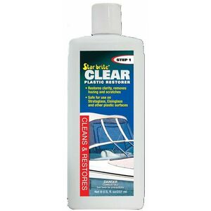 Star Brite Clear Plastic Restorer 237 ml Solutie curatat plexiglas imagine