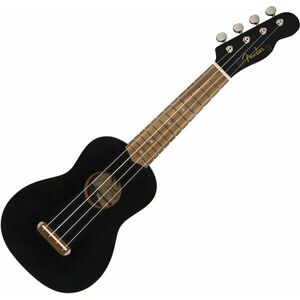 Fender Venice WN BK Black Ukulele soprano imagine