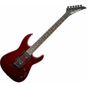 Jackson JS12 Dinky AH Metallic Red Chitară electrică imagine