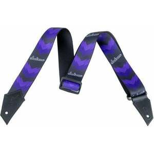 Jackson 299-3258-004 Curea de chitară Double V Black/Purple imagine