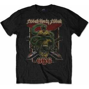 Black Sabbath Tricou Bloody Sabbath 666 Unisex Black 2XL imagine