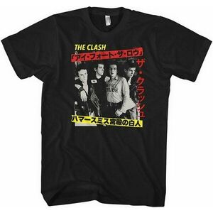 The Clash Tricou Kanji Unisex Black XL imagine