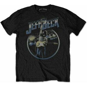 Jeff Beck Tricou Circle Stage Unisex Black XL imagine