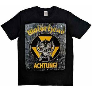 Motörhead Tricou Achtung! Unisex Black L imagine