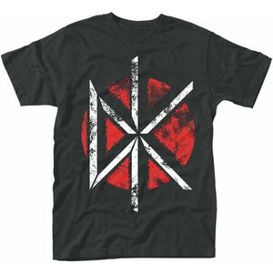 Dead Kennedys Tricou Distressed DK Logo Black M imagine