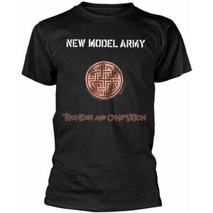 New Model Army Tricou Thunder And Consolation Black 2XL imagine