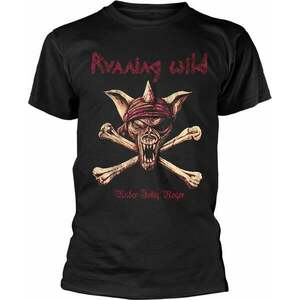 Running Wild Tricou Under Jolly Roger Crossbones Black XL imagine