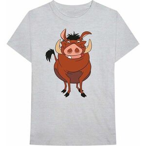 Disney Tricou Pumbaa Pose Unisex Gri L imagine