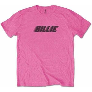 Billie Eilish Tricou Racer Logo & Blohsh Unisex Pink S imagine