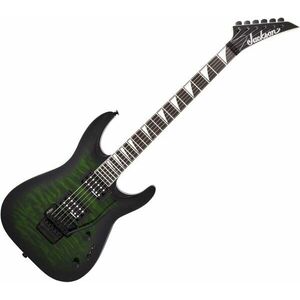 Jackson JS32Q DKA AH Transparent Green Burst Chitară electrică imagine