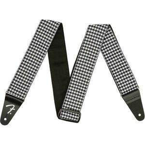 Fender Houndstooth Curea de chitară White imagine