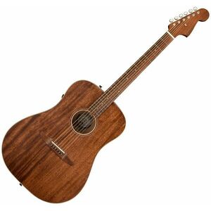 Fender Redondo Special All Mahogany PF Satin Natural Chitară electro-acustică Dreadnought imagine