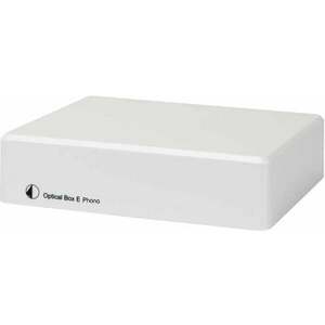 Pro-Ject Optical Box E Phono White Preamplificator pentru pick-up imagine