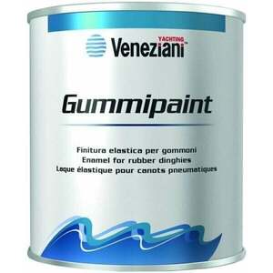 Veneziani Gummipaint Black 500 ml Vopsea barca imagine