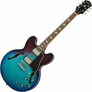 Epiphone ES-335 Figured Blueberry Burst Chitară semi-acustică imagine