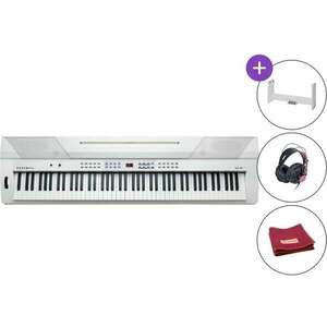 Kurzweil KA90-WH Wooden Stand SET Pian de scenă digital White imagine