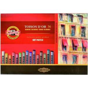 KOH-I-NOOR Toison D'or Set of Soft Pastels Set de pasteluri uscate 36 buc imagine