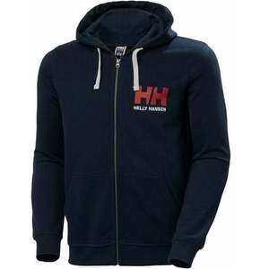 Helly Hansen Men's HH Logo Full Zip Hanorac cu glugă Navy M imagine