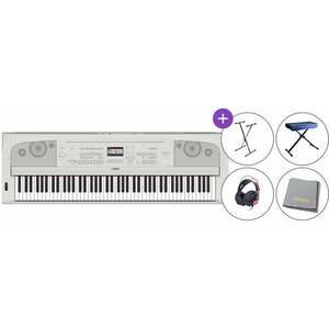 Yamaha DGX 670 Pian de scenă digital White imagine