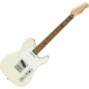 Fender Squier Affinity Series Telecaster LRL WPG Olympic White Chitară electrică imagine