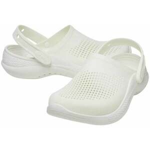 Crocs LiteRide 360 Clog Sandale Almost White/Almost White 46-47 imagine