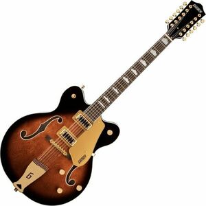 Gretsch G5422G-12 Electromatic DC LRL Single Barrel Burst Chitară semi-acustică imagine