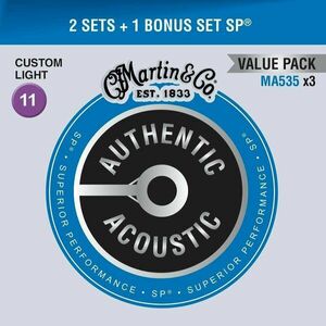 Martin MA535 Authentic Acoustic x3 Corzi chitare acustice imagine