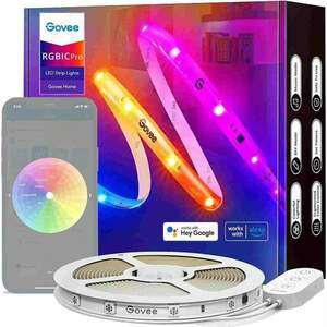 Govee WiFi RGBIC Smart PRO LED strap 10m Lumină de studio imagine