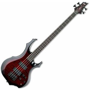 ESP LTD F-1004 See-Thru Black Cherry Sunburst Bas electric imagine