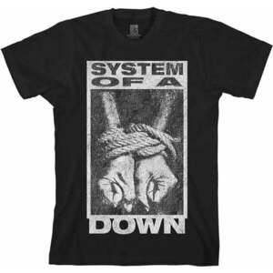 System of a Down Tricou Ensnared Unisex Black L imagine